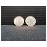 1971 & 1972 Eisenhower Half Dollars