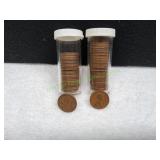 (2) Tubes of Wheat Pennies