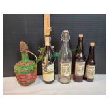 Vtg Viresa Spain Wine Bottle & More