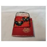 (2) Jade Dynasty Collection Butterfly Brooches