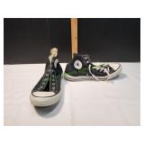Black Converse All-Star Sneakers, Sz M10 / W12