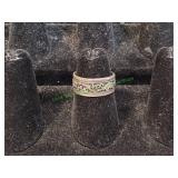 Sterling Silver Filigree Band