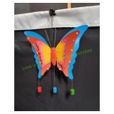 Layered Metal Butterfly Yard Art