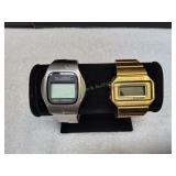 (2) Vtg Digital Watches