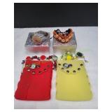 (2) Fashion Crossbody Bags w/ (2) Bracelets