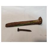Vtg 1930 Railroad Nails