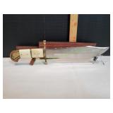 Custom Fixed Blade Knife w/ Leather Sheath