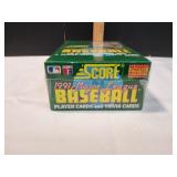 1991 Score Baseball Series 1 Trading Cards Wax Box