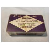 Vtg Bulova Kit #33 Watchmakers Repair Kit