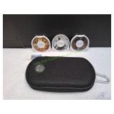 Sony PSP PlayStation Games in Carrying Case