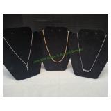 (3) Necklaces