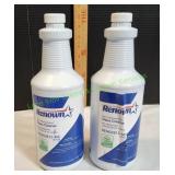 (2) Renown Glass Cleaners, 1qt