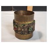 2.5' Metal Ornate Candle Holder