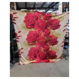 Unidos Queen Rose Throw Blanket