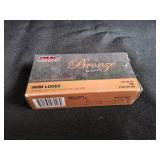 PMC Ammunition Bronze 9mm Luger 115gr FMJ, 50ct