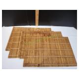 (4) Bamboo Placemats