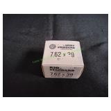 Red Army 7.62x39 122gr FMJ, 20ct