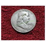 1952-D Franklin Half Dollar
