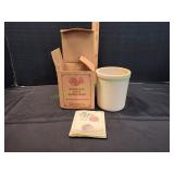 Pampered Chef Stoneware Break Baking Crock