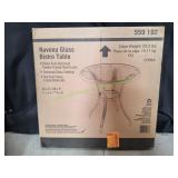 Navona Glass Bistro Table