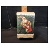 Folk Art American Collection Santa Claus Showcase