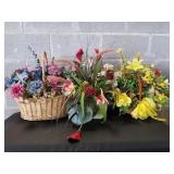 Floral Arrangement Basket & More