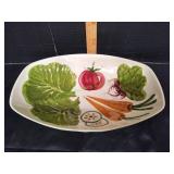 Handpainted Los Angeles Pottery Salad Serving Bowl
