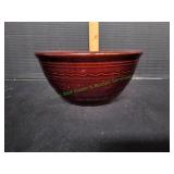 Vtg Marcrest Stoneware Mixing Bowl