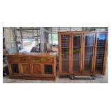 Bassett MC 2pc Lighted China Cabinet