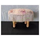 Mini Victorian Style Round Foot Stool