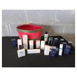 Basket of Avon Nailwear Bottles & More