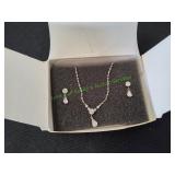 Avon Perfect Sparkle Necklace Earring Gift Set