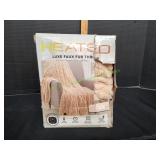 Berkshire Heated Luxe Faux Fur Throw