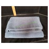 Purely Indulgent 100% Cotton Bath Towel, Blue
