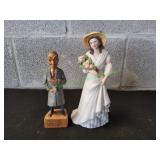 Homco Porcelain Charlotte Rose Figurine & More