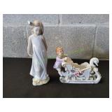 Lladro Friend of the Butterflies Figurine & More