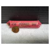 Roll of Wheat Pennies