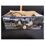 FEIT Electric LED String Lights, 48ft