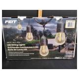 FEIT Electric LED String Lights, 48ft