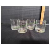 (4) Chivas Regal 12 Year Scotch Whisky Glasses