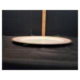 Vtg Mary Kay Pink Band w/ Gold Rim Serving Platter