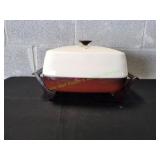 Vtg West Bend 12" Electric Skillet