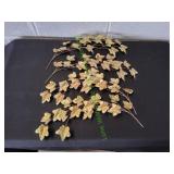 Gold-Tone Metal Leaf Wall Art