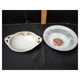 Vtg Nippon Serving Bowl & More