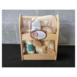 Natural House Wooden Bucket Spa Gift Set