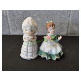 Porcelain Bride Figurine w/ January Birthday Girl