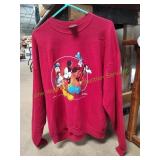 Disney Mickey & Friends Sweatshirt, Sz XLg