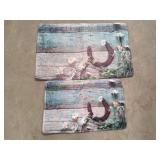 (2) Bath Rugs