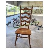 Tell City Ladderback Dining Side Chair