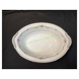 Vtg Noritake Fairmont Oval Serving Bowl